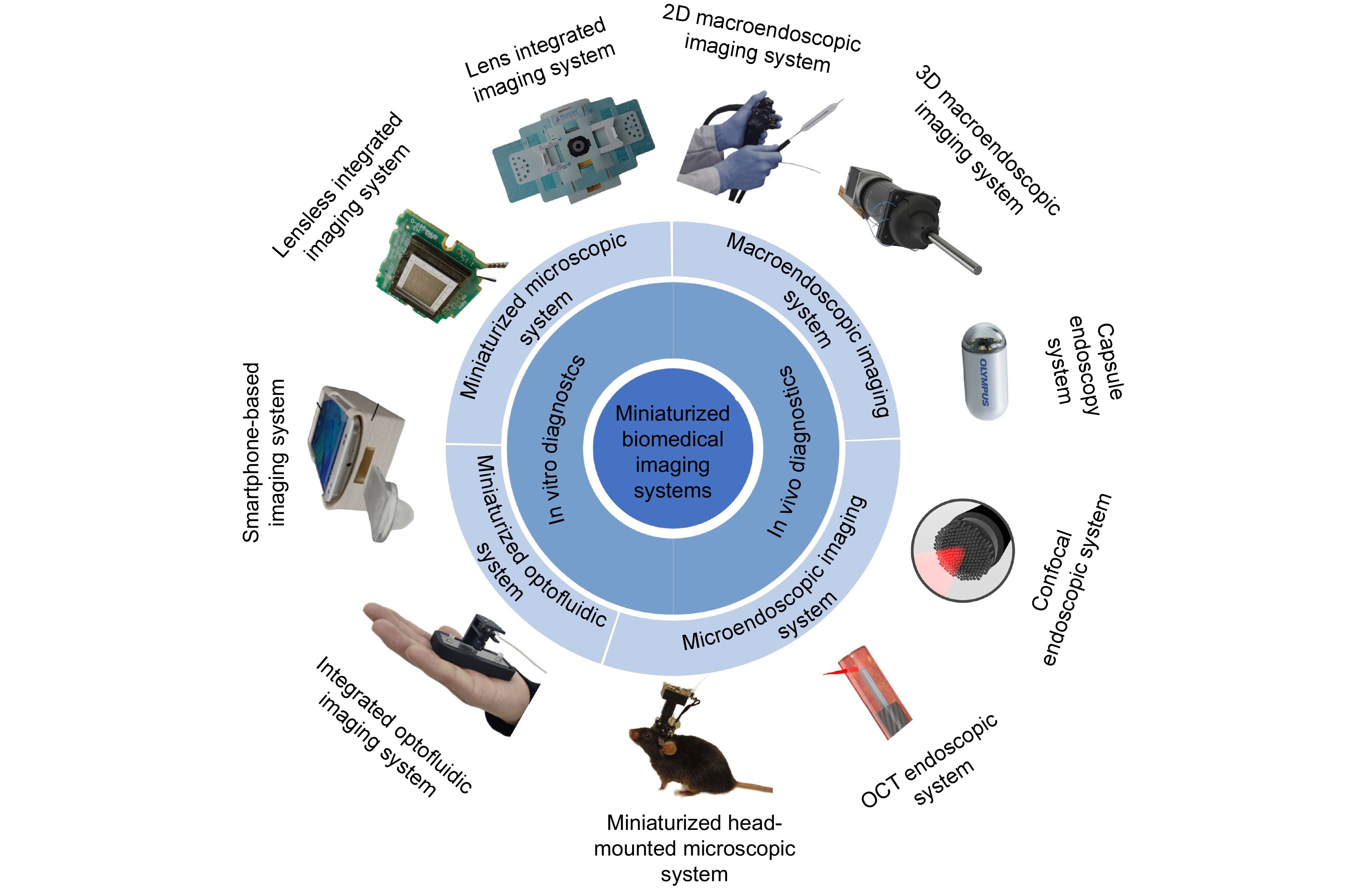 Miniaturized biomedical optical imaging systems