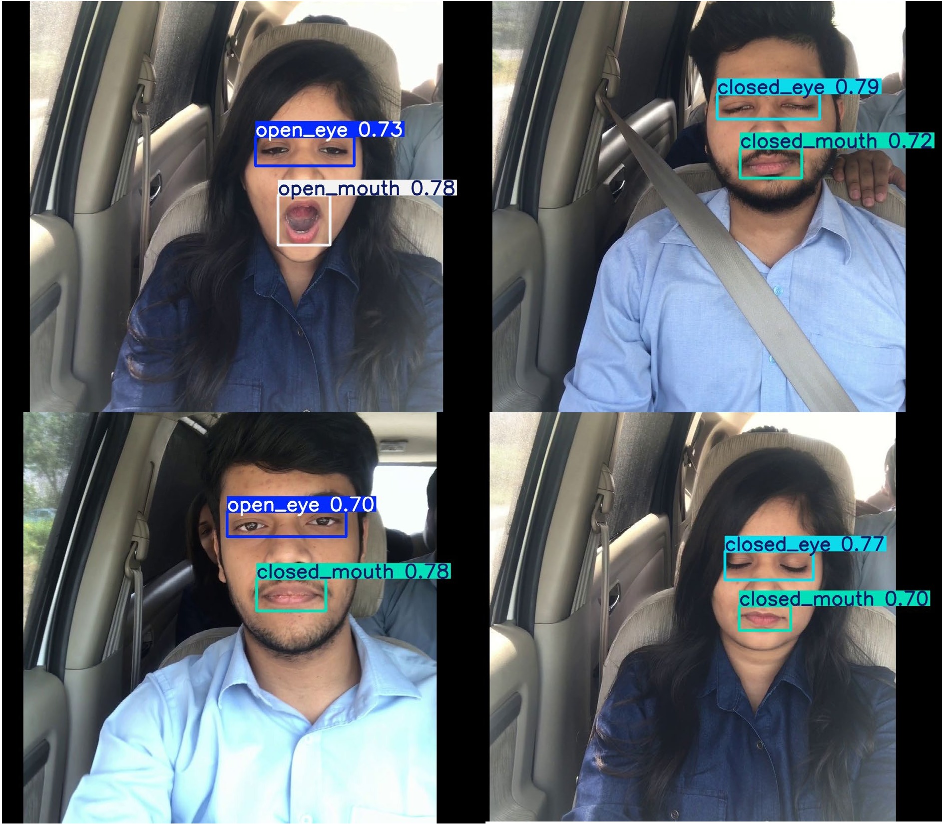 Lightweight and real-time improvement of YOLOv8n model for driving