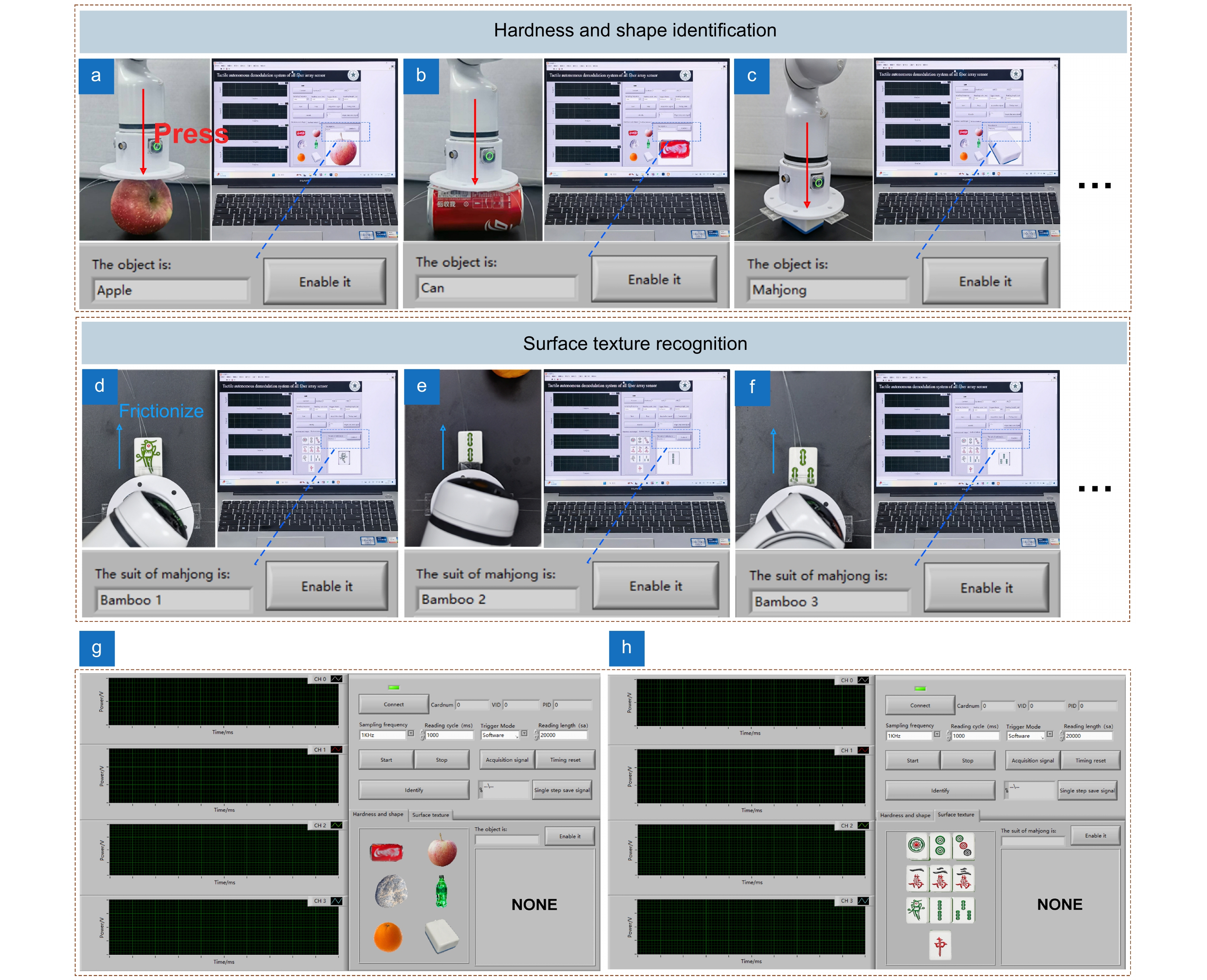 Multi-photon neuron embedded bionic skin for high-precision