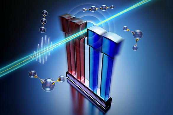 Highly sensitive laser spectroscopy sensing based on a novel four-prong quartz tuning fork
