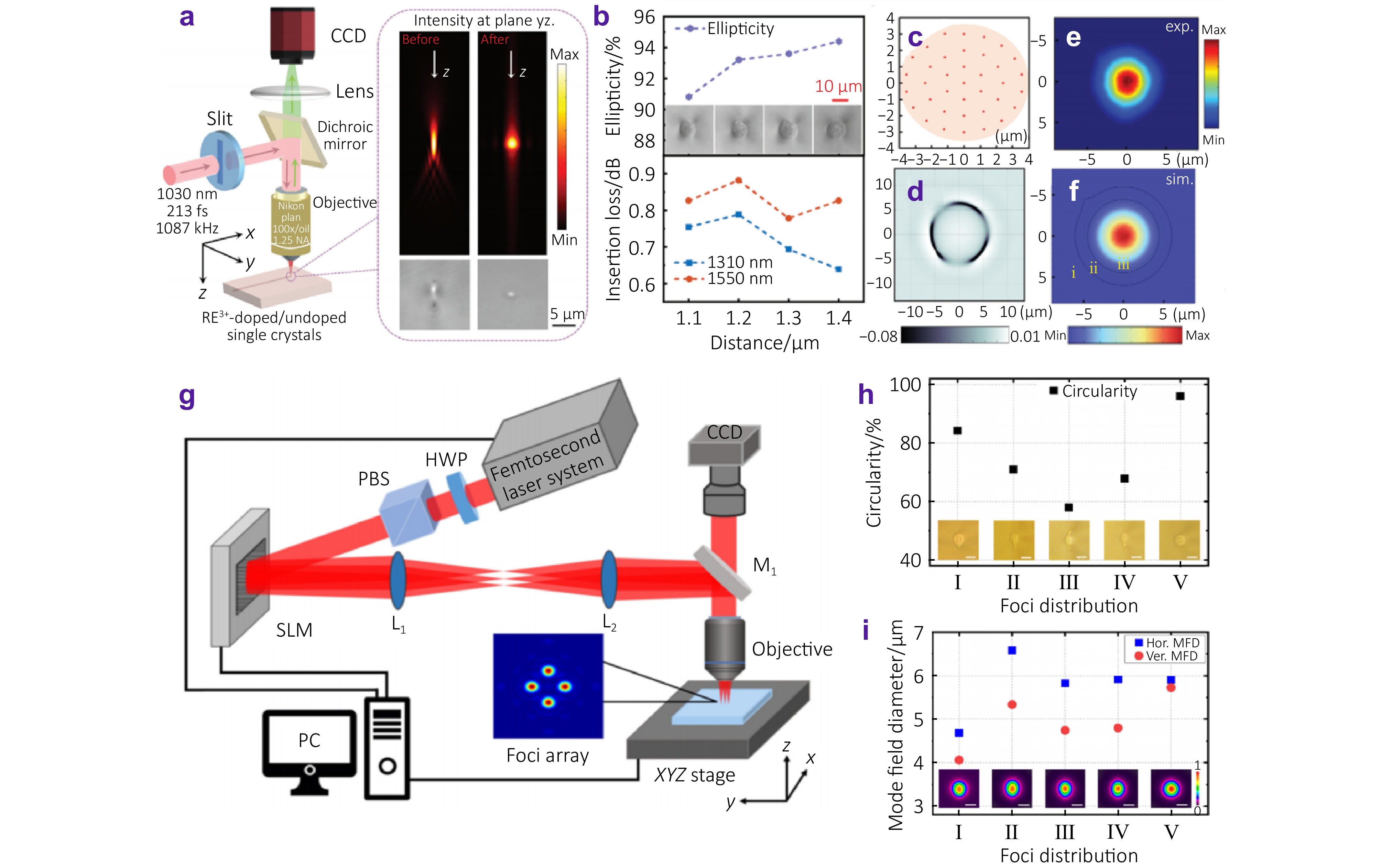 On-chip integrated passive devices fabricated by femtosecond laser