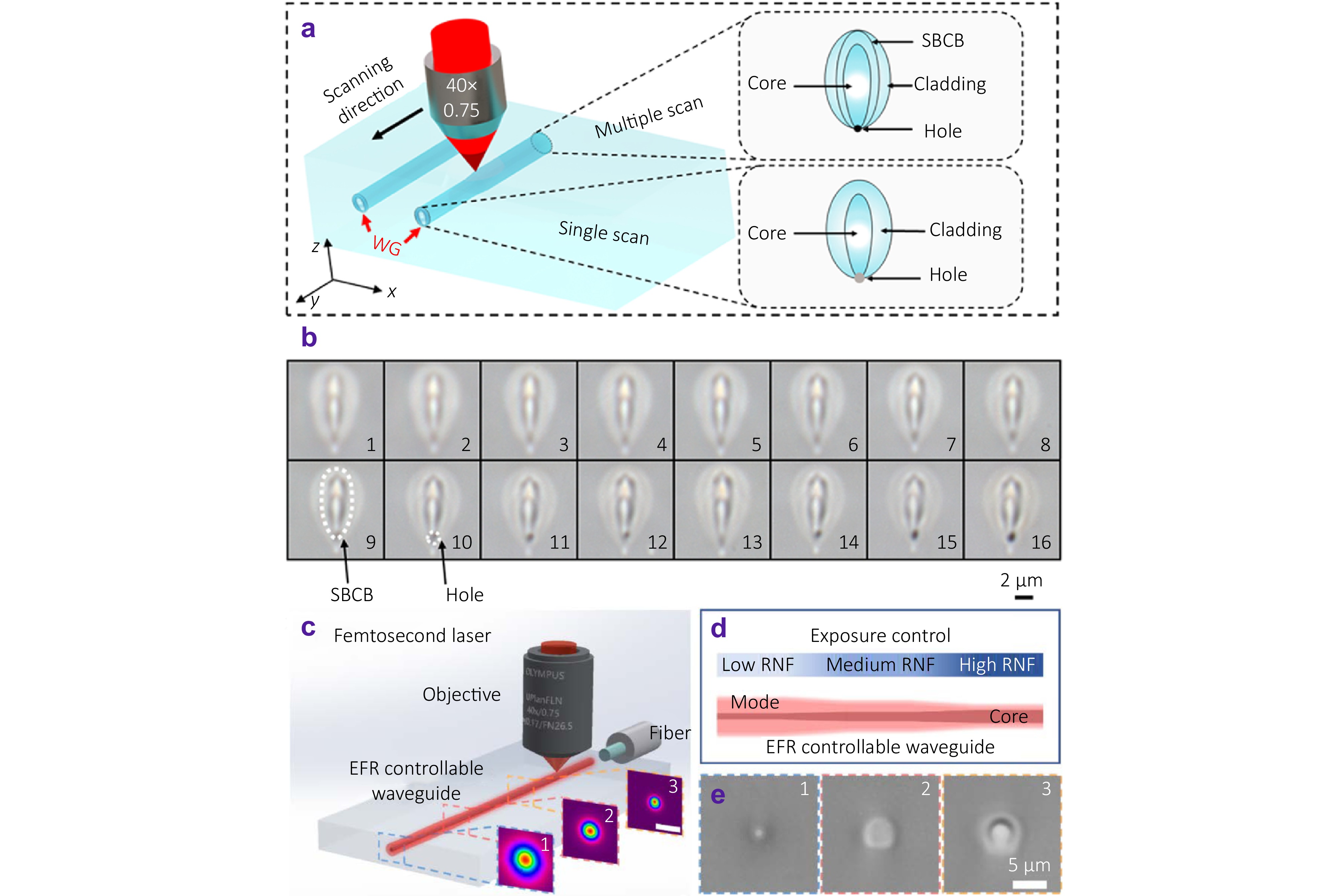 On-chip integrated passive devices fabricated by femtosecond laser