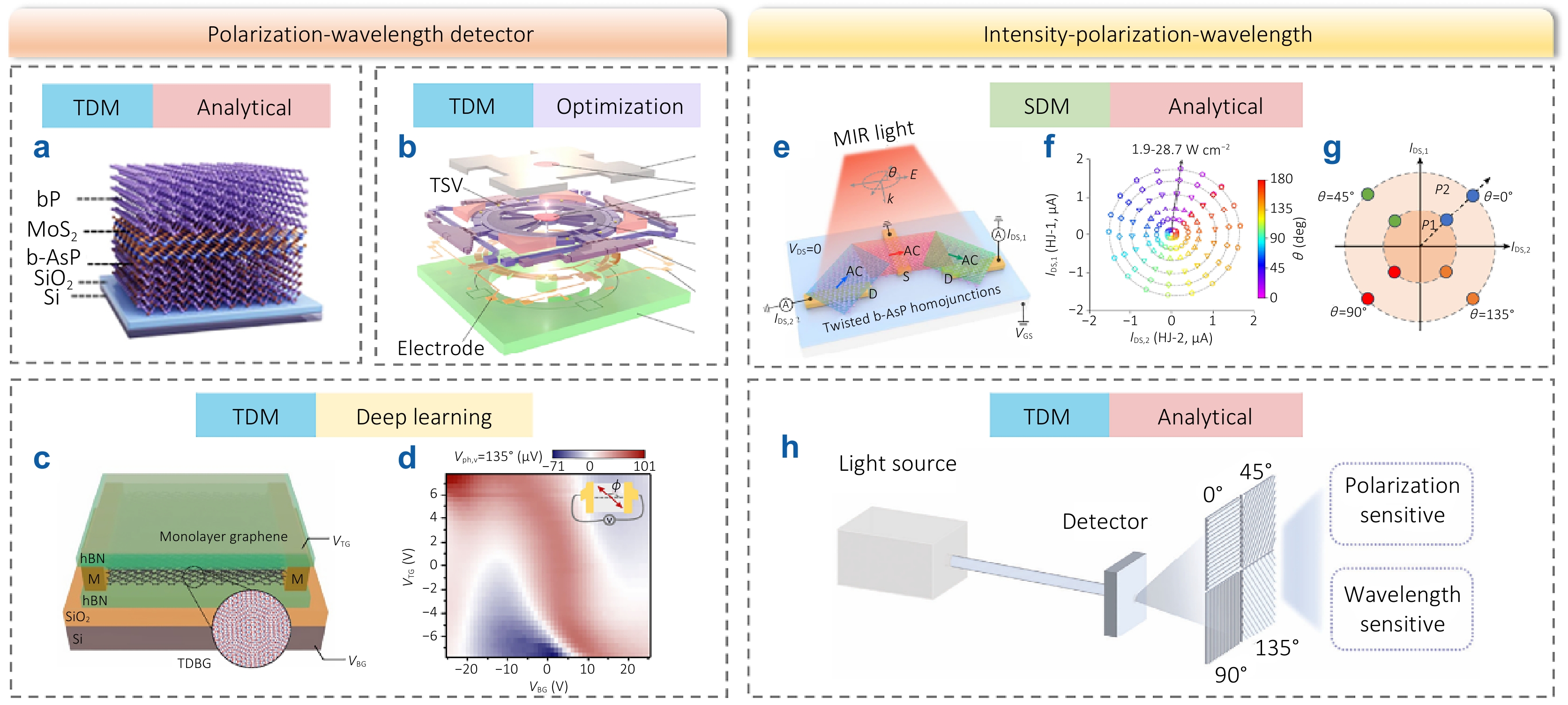 Multi-dimensional photodetection: from material intrinsic